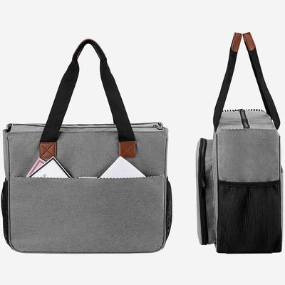 Multi-Pocket Lightweight Embroidery Kits Storage Bag Handbag