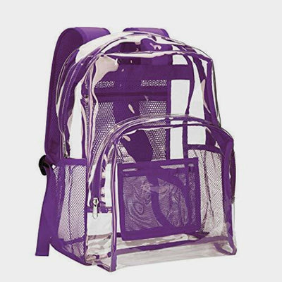 Backpack For School Students Trasparent PVC Leisure Daily Schoolbag