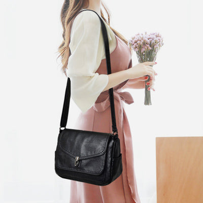 Vintage Waterproof Large Capacity Crossbody Bag