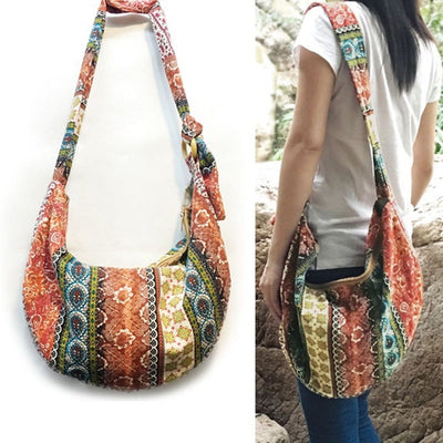 Women's Floral Ethnic Style Tote