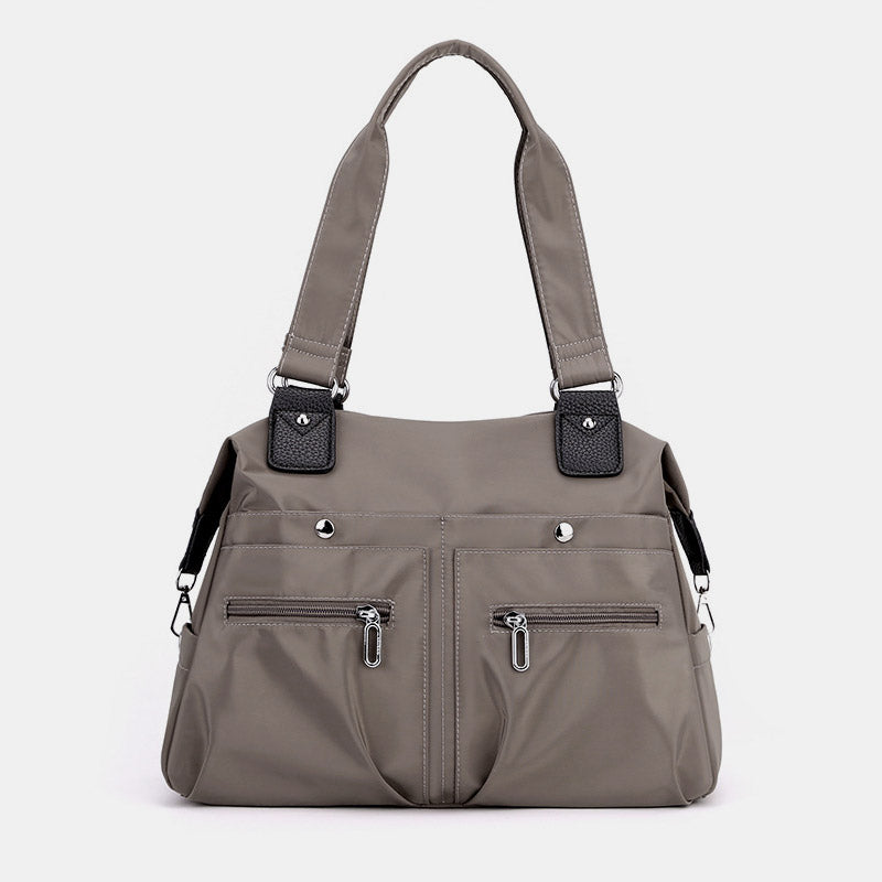 Women's Nylon Shoulder Bag LIghtweight Waterproof Tote Casual Work Bag Purse
