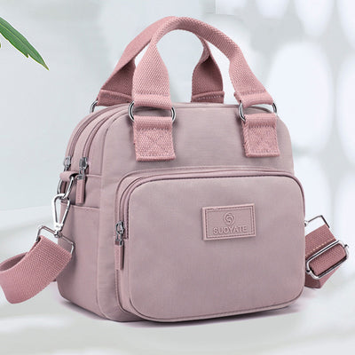 Crossbody Bag for Women Water Resistant Large Shoulder Purse Top-Handle Satchel