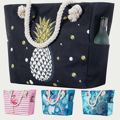 Tote For Daily Use Beach Travel Multi Function Canvas Bag