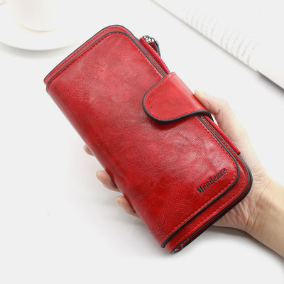 Multifunctional Vintage Large Capacity Long Wallet