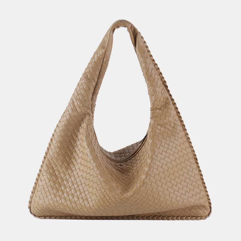 Shoulder Bag For Women Solid Color Large Capacity Minimalist Casual Handbag