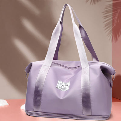 Travel Duffel Bag Sports Tote Gym Bag Shoulder Weekender Overnight Bag