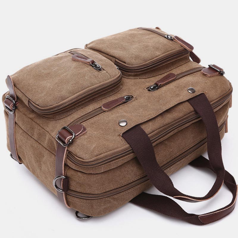3 Way-Use Large Capacity British Style Briefcase