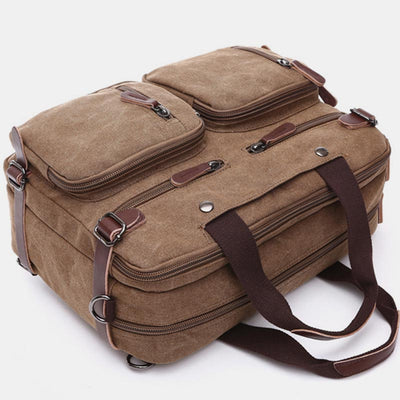 3 Way-Use Large Capacity British Style Briefcase