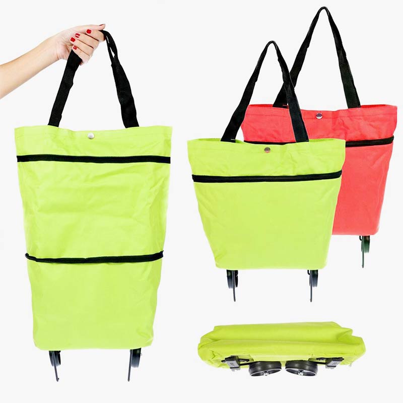 Large Capacity Expandable Foldable Trolley Bag