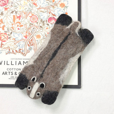 Wool Felt Phone Bag For Women Cute Animal Crossbody Bag