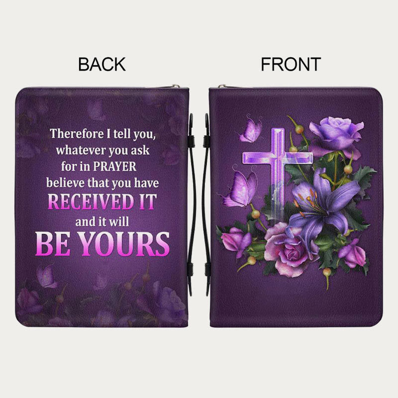 Bible Storage Bag For Daily Leather Devout Praying Design Handbag