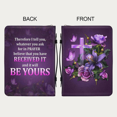Bible Storage Bag For Daily Leather Devout Praying Design Handbag