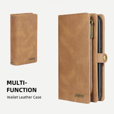 2 IN 1 Phone Bag Wallet Case for iPhone with Crossbody Strap