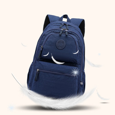 Multi-Pocket Backpack Casual Daypack Laptop Backpack Bookbag for Women Student