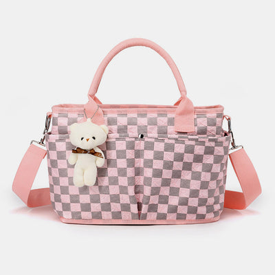 Diaper Tote Bag Mommy Bag for Hospital Maternity Baby with Stroller Straps