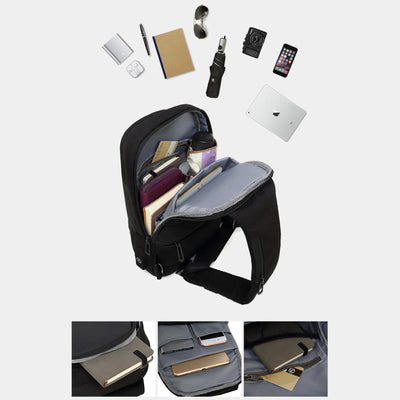 Outdoor Anti Theft Crossbody Chest Bag Mens Waterproof Sling Purse
