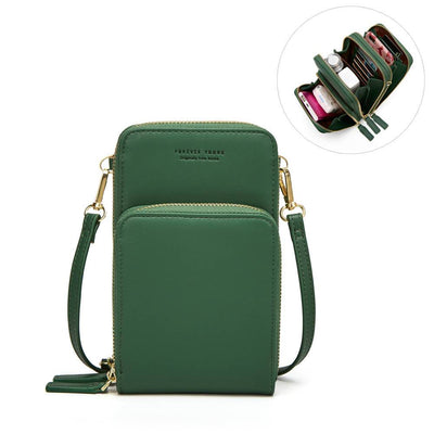 Large Capacity Multi-Pocket Crossbody Phone Bag