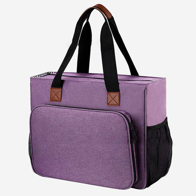 Multi-Pocket Lightweight Embroidery Kits Storage Bag Handbag