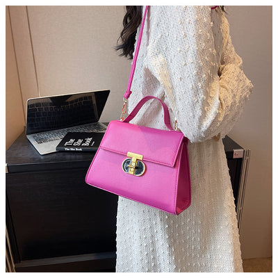 Mini Classic Handbag Women Pure Leather Crossbody Dating Purse