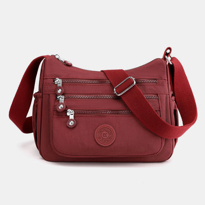 Multi-Pocket Large Capacity Waterproof Casual Crossbody Bag