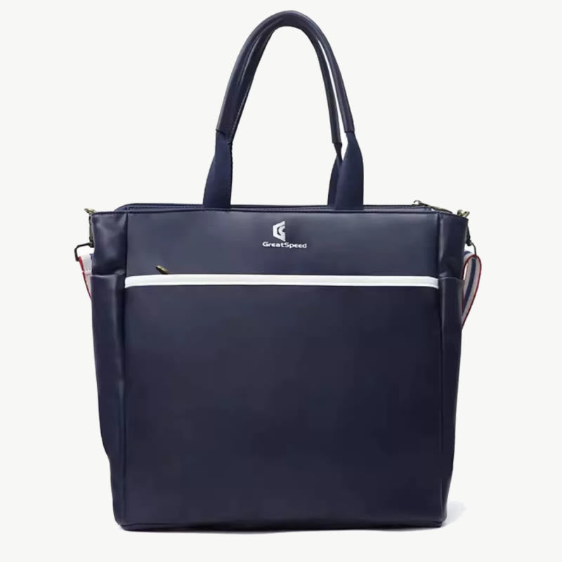 Padel Tennis Racket Bag Minimalist Leather Hand Held Sports Tote