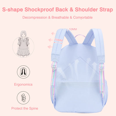 Lightweight Waterproof Large Capacity Comfortable College Style Cute School Backpack
