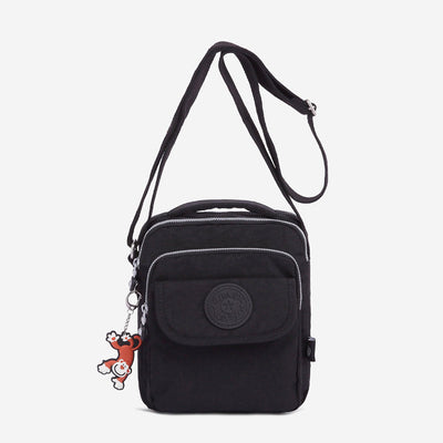 Triple Zip Waterproof Small Casual Crossbody Bag