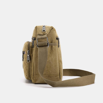 Vintage Large Capacity Canvas Messenger Bag