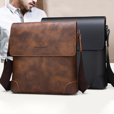 Messenger Bag For Men Business Gentlemen Style Crossbody Bag