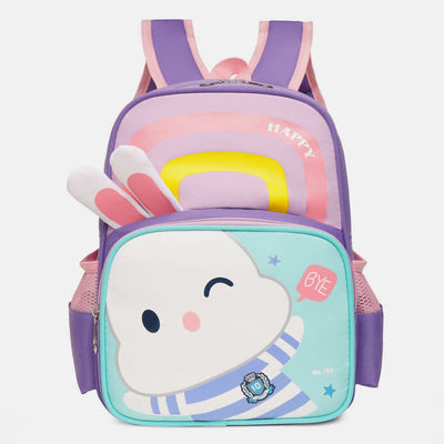 Waterproof Cute Bunny Backpack for Boys Girls with Padded Straps