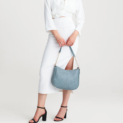Shoulder Bag For Women Double Strape Elegant PU Leather Bag