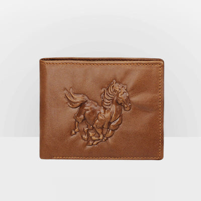 Real Leather Crocodile Engraved Wallet Retro Bifold Wallet