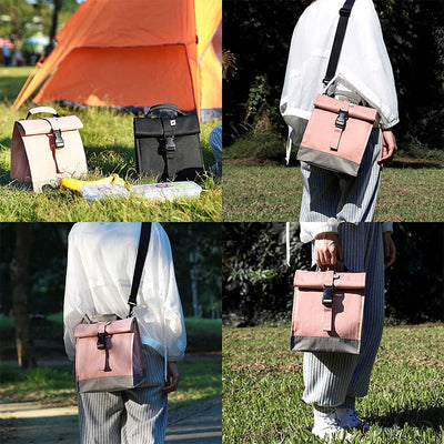 Cooler Bag For Women Outing Insulated Oxford Crossbody Lunch Bag