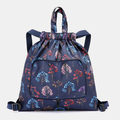Multifunctional Foldable Backpack With Lanyard