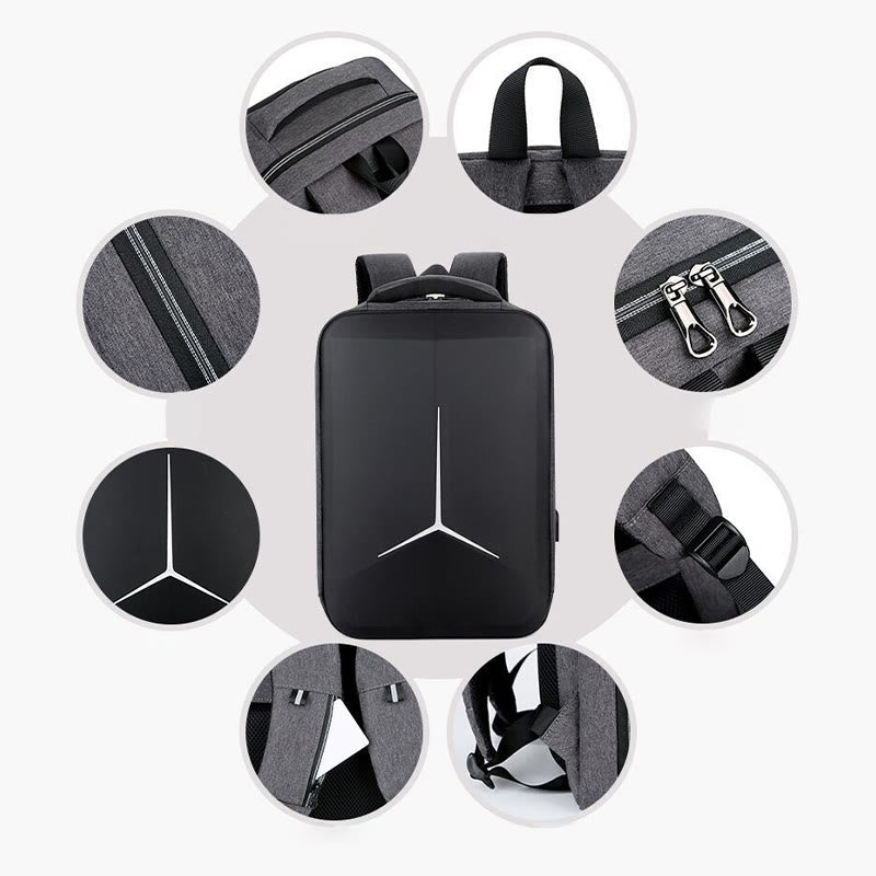 Water Resistant Backpack For Men Durable College School Computer Bag