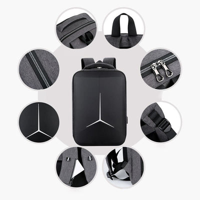 Water Resistant Backpack For Men Durable College School Computer Bag