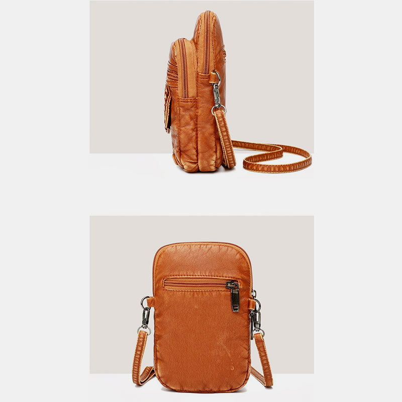 Large Capacity Retro Mobile Phone Bag Crossbody Bag