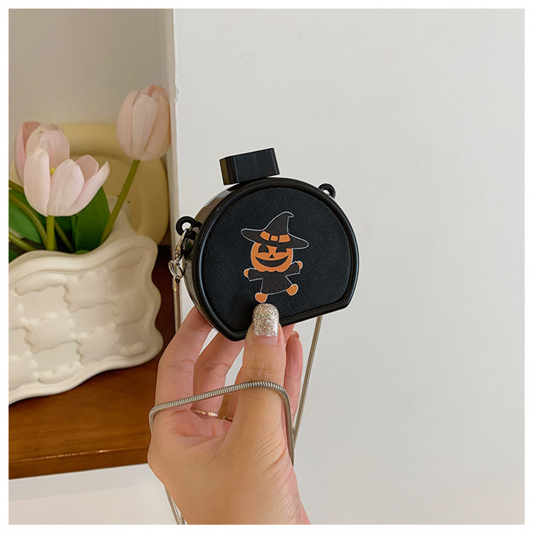 Mini Crossbody Bag For Women With Mirror Funny Cartoon Bag