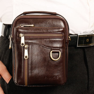 Multifunctional Leather Phone Bag Waist Bag Crossbody Bag