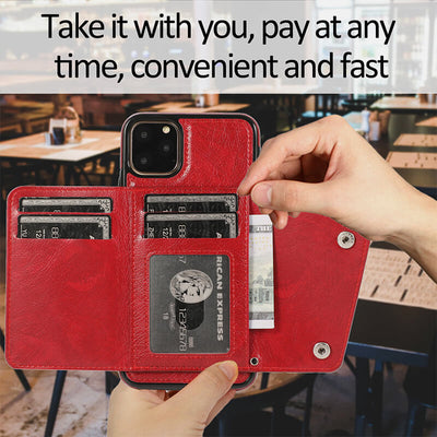 Multifunctional Wallet Case Phone Case for iPhone