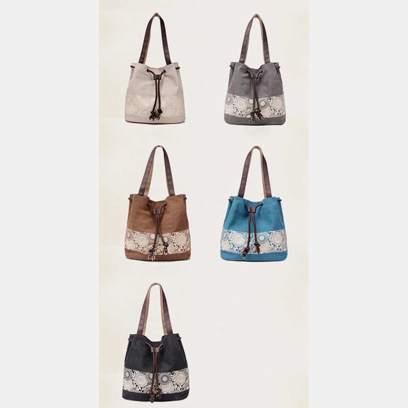 Shoulder Bag for Women Casual Large Capacity Printing Shopping Handbag