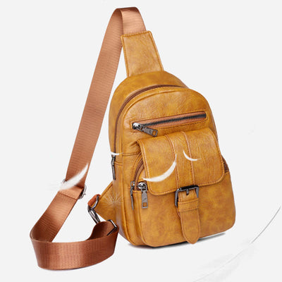 Small Crossbody Purse Waist Bag for Women Leathe Sling Bag