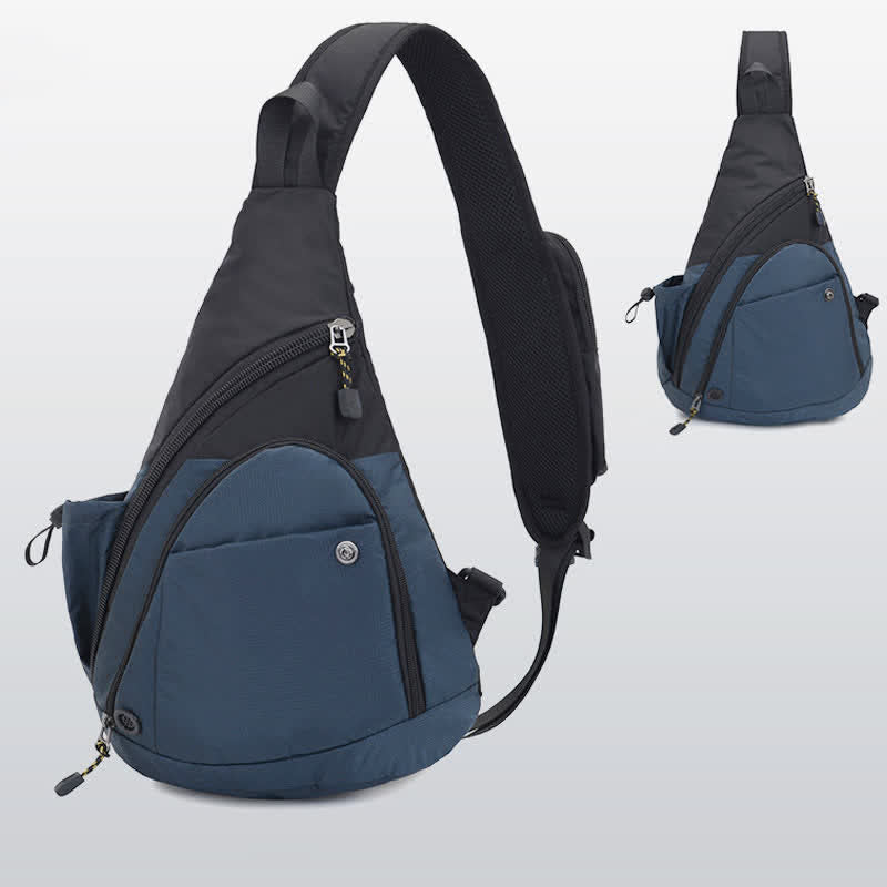 Waterproof Sling Bag Crossbody Backpack Casual Nylon Shoulder Bag Chest Bag