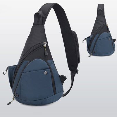 Waterproof Sling Bag Crossbody Backpack Casual Nylon Shoulder Bag Chest Bag