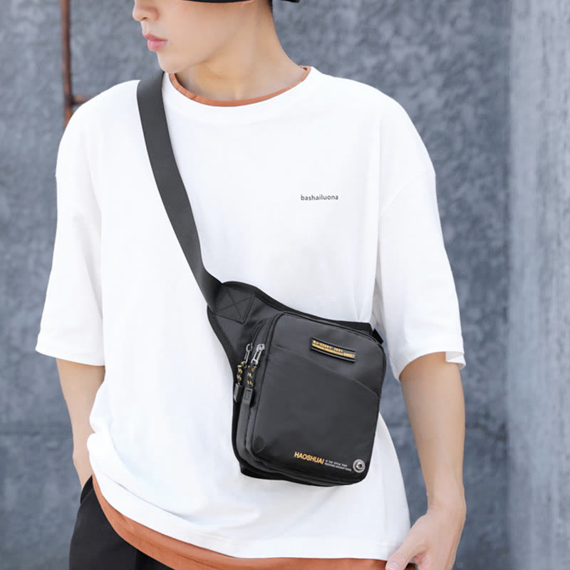 Crossbody Bag For Men Casual Outdoor Riding Sports Waterproof Bag