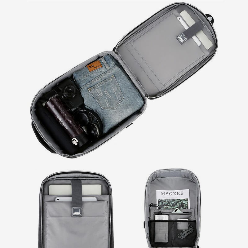 Water Resistant Backpack For Men Durable College School Computer Bag