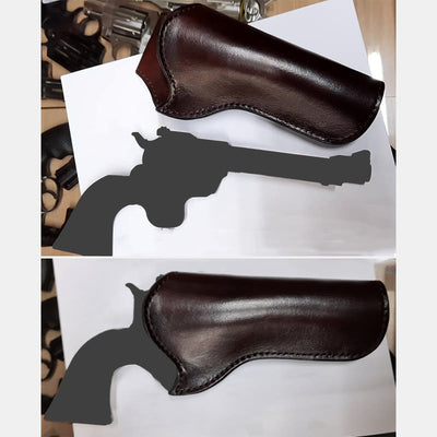 Retro Leather Holster Western Style Revolvers Colt Clones