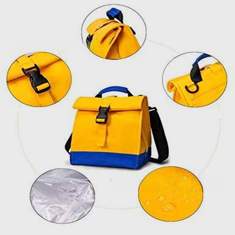 Cooler Bag For Women Outing Insulated Oxford Crossbody Lunch Bag