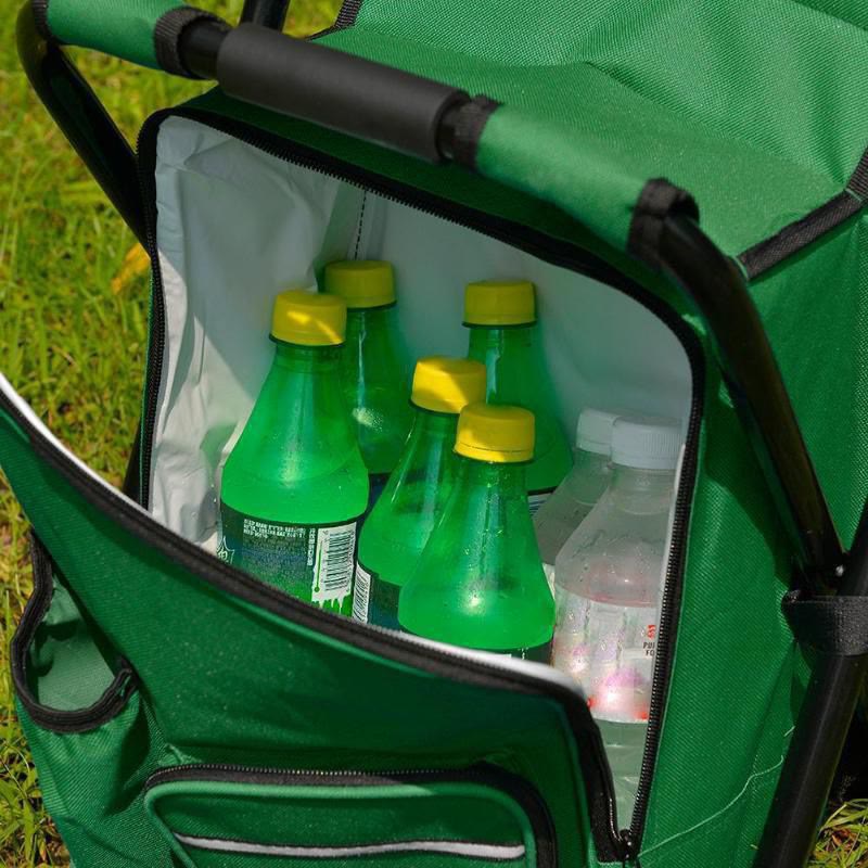 Cooler Bag For Outdoor Camping Multiple Function Foldable Beach Chair