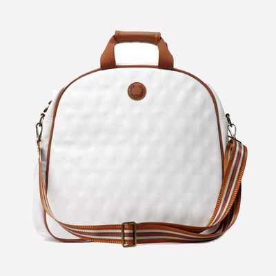 Padel Tennis Racket Bag Minimalist Leather Hand Held Sports Tote